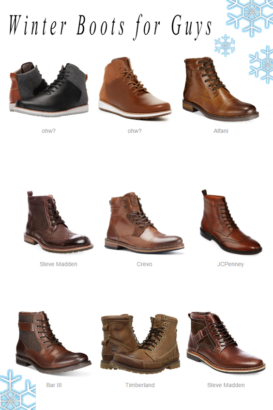 guys winter boots