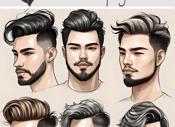 30 Men Hair Styles Ideas for 2023 - short, medium, long, hair styling trends